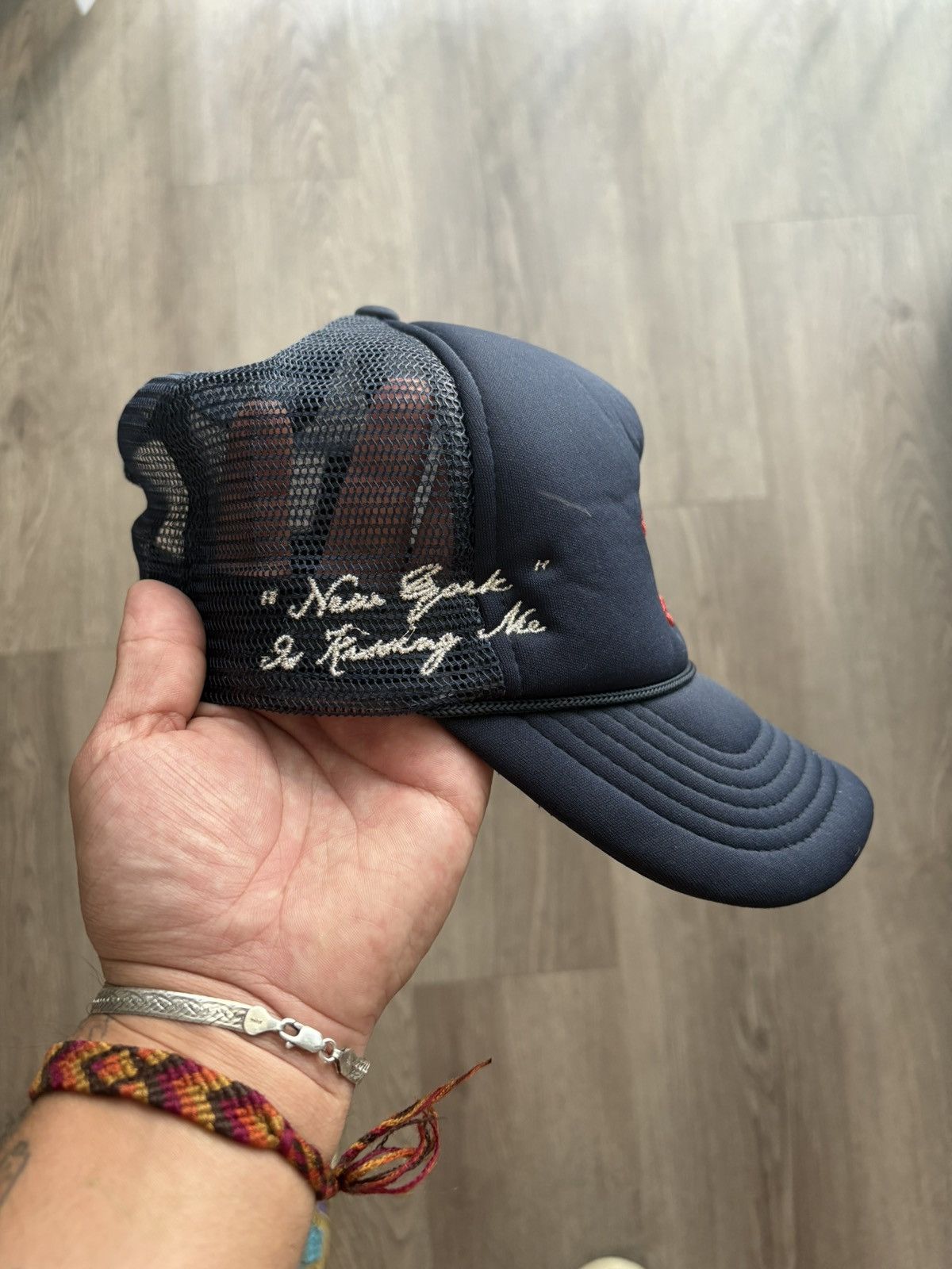 LaRopa Discontinued NY Trucker Hat Size ONE SIZE - 4 Thumbnail