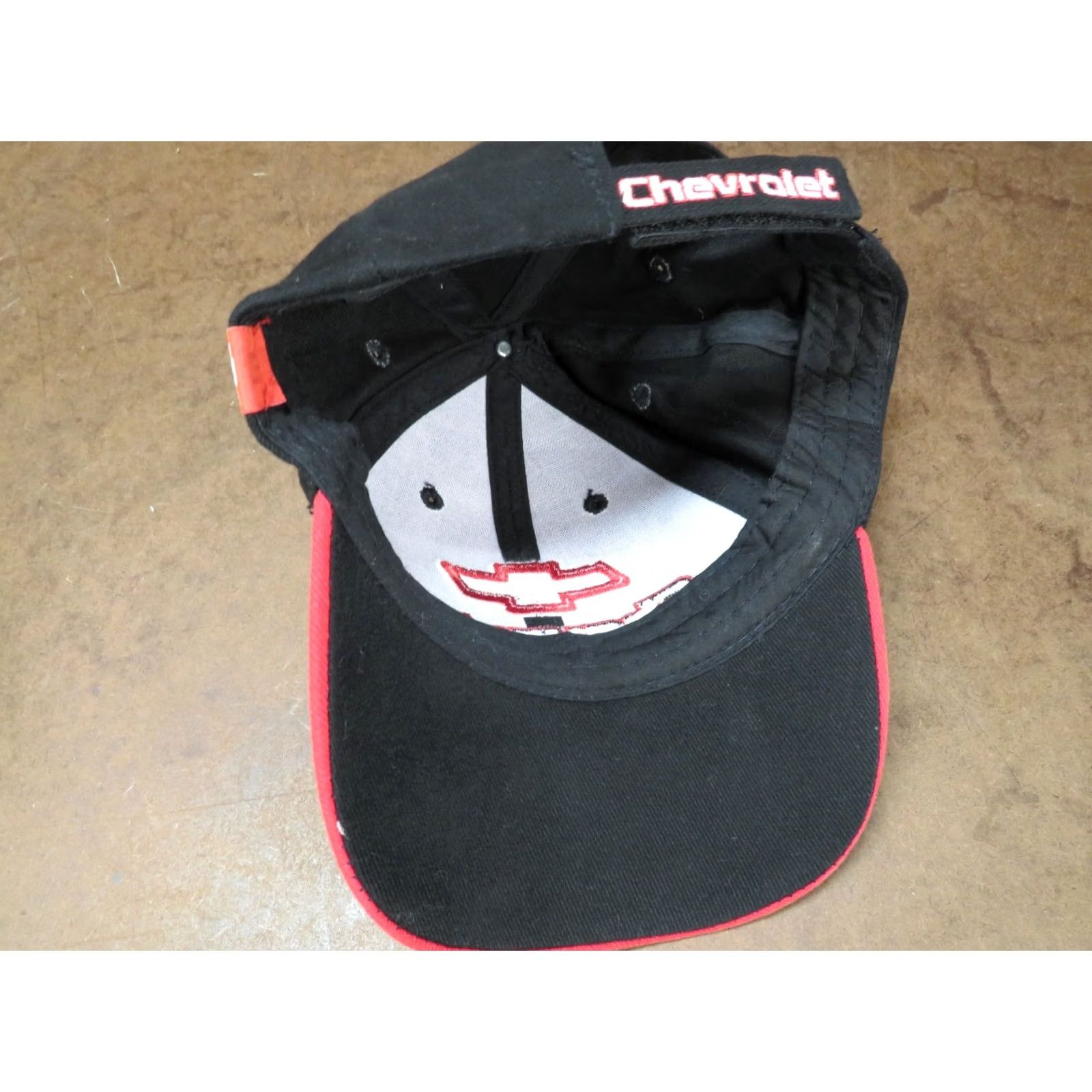 Vintage VINTAGE Chevrolet Chevy Race Truck hot rods adjustable Hat Black Red VTG car plus unisex Adults Size ONE SIZE - 5 Thumbnail