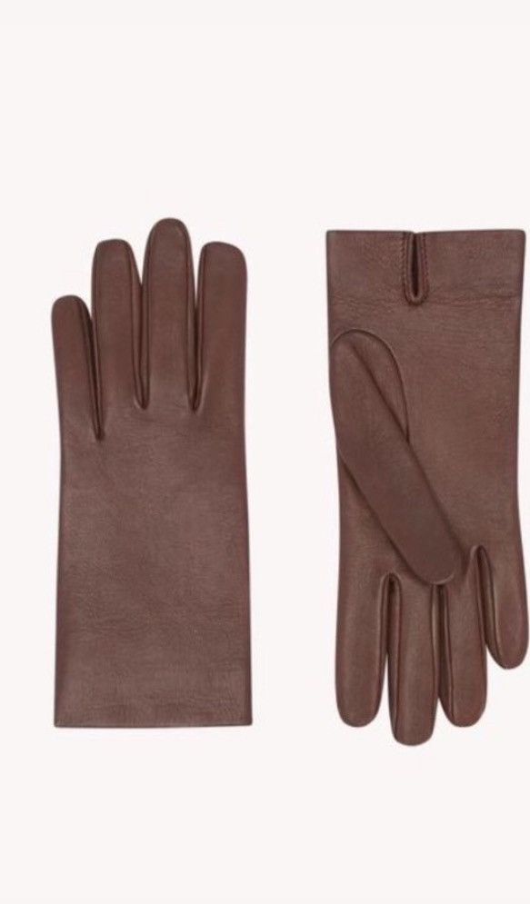 Saint Laurent Paris Short leather gloves Size ONE SIZE - 1 Thumbnail