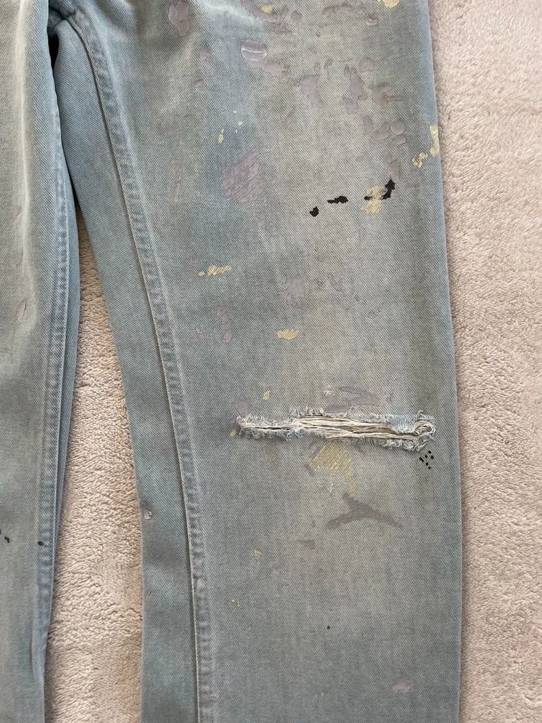 Helmut Lang HELMUT LANG Cement gray inked jeans Size US 30 / EU 46 - 4 Thumbnail