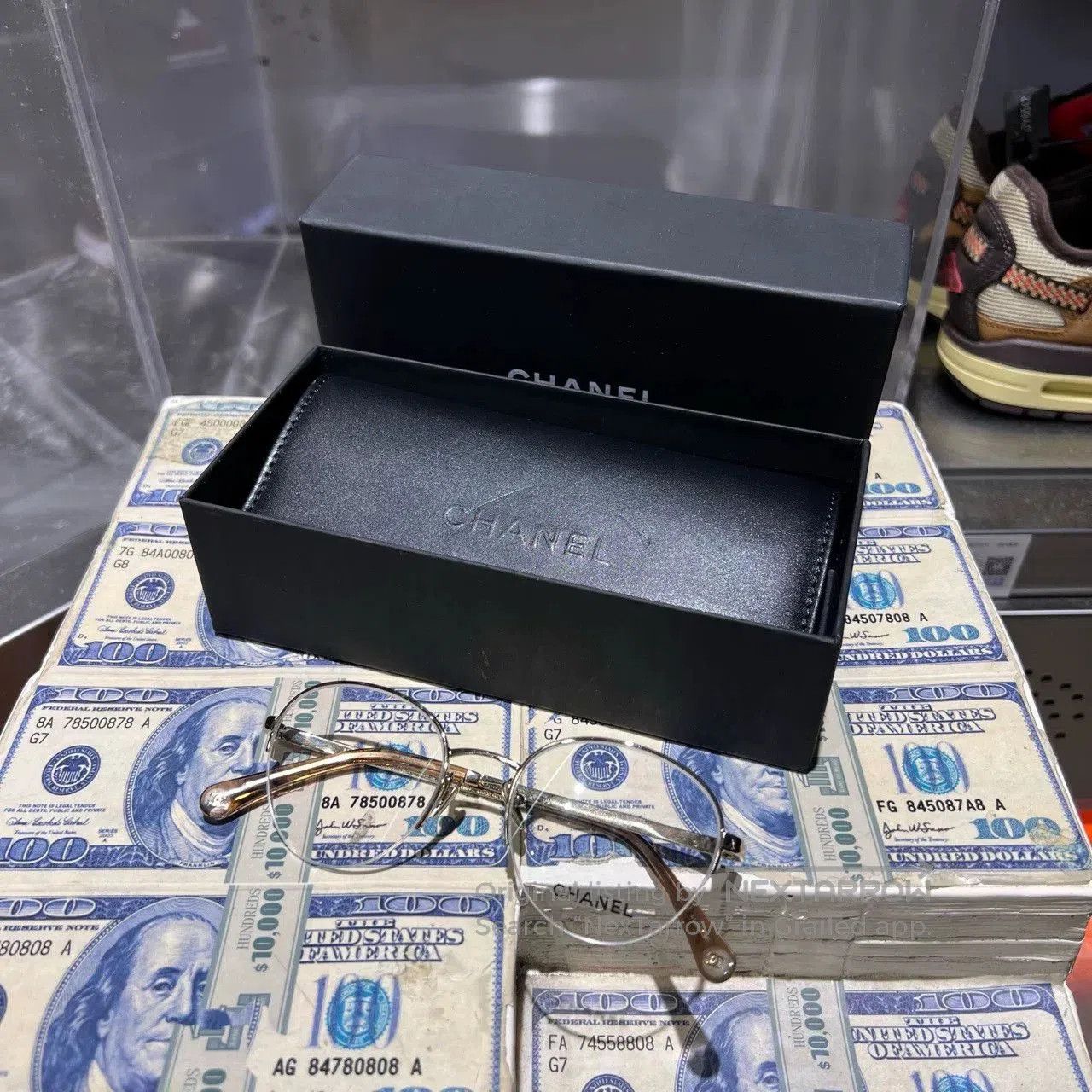Chanel chanel gold round metal sunglasses. Size ONE SIZE - 1 Thumbnail