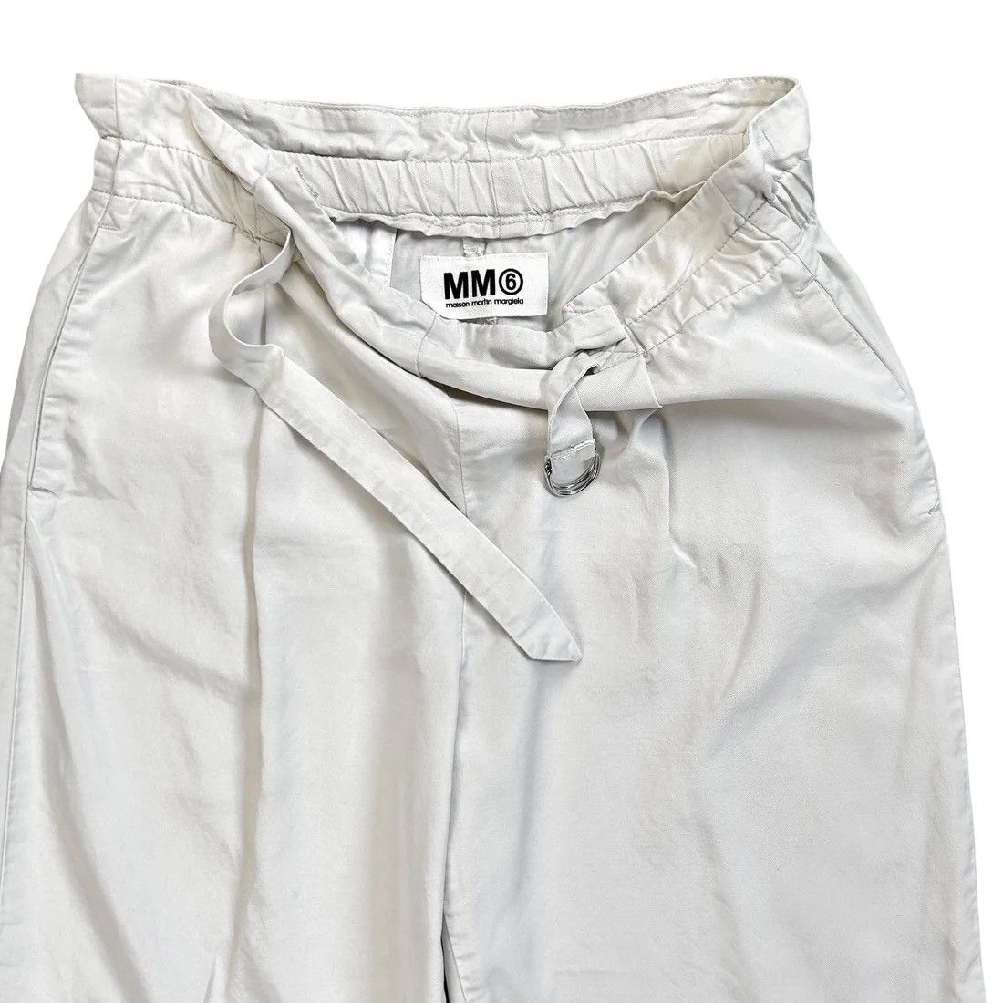Maison Margiela MM6 Maison Martin Margiela Belted Lyocell Shorts Size US 30 / EU 46 - 5 Thumbnail