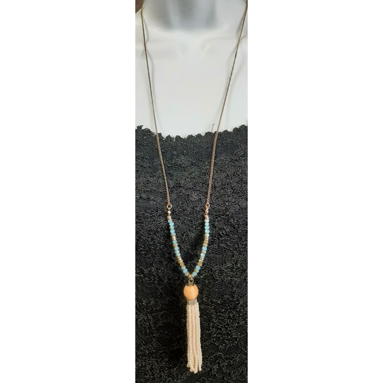 Other Charming Charlie Bohemian Beaded Tassel Necklace Size ONE SIZE - 1 Thumbnail