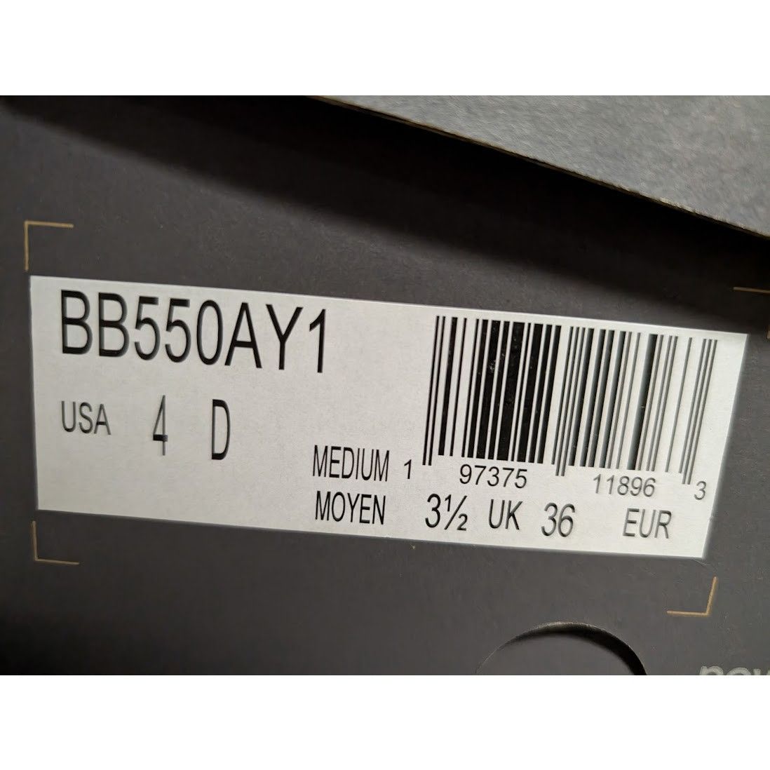 Aime Leon Dore × New Balance o1rshd1 550 AY1 Sneakers in Multicolor Size US 4 / IT 34 - 14 Thumbnail