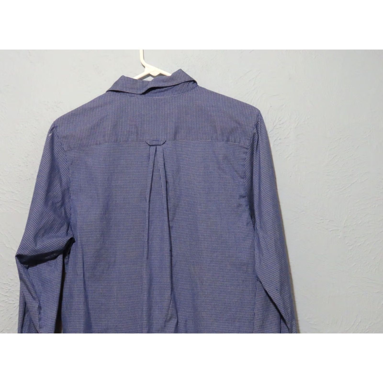 Vintage LL Bean Shirt Women's 10 Blue Plaid Button Up Long Sleeve Shirt w/Pocket Size L / US 10 / IT 46 - 7 Thumbnail
