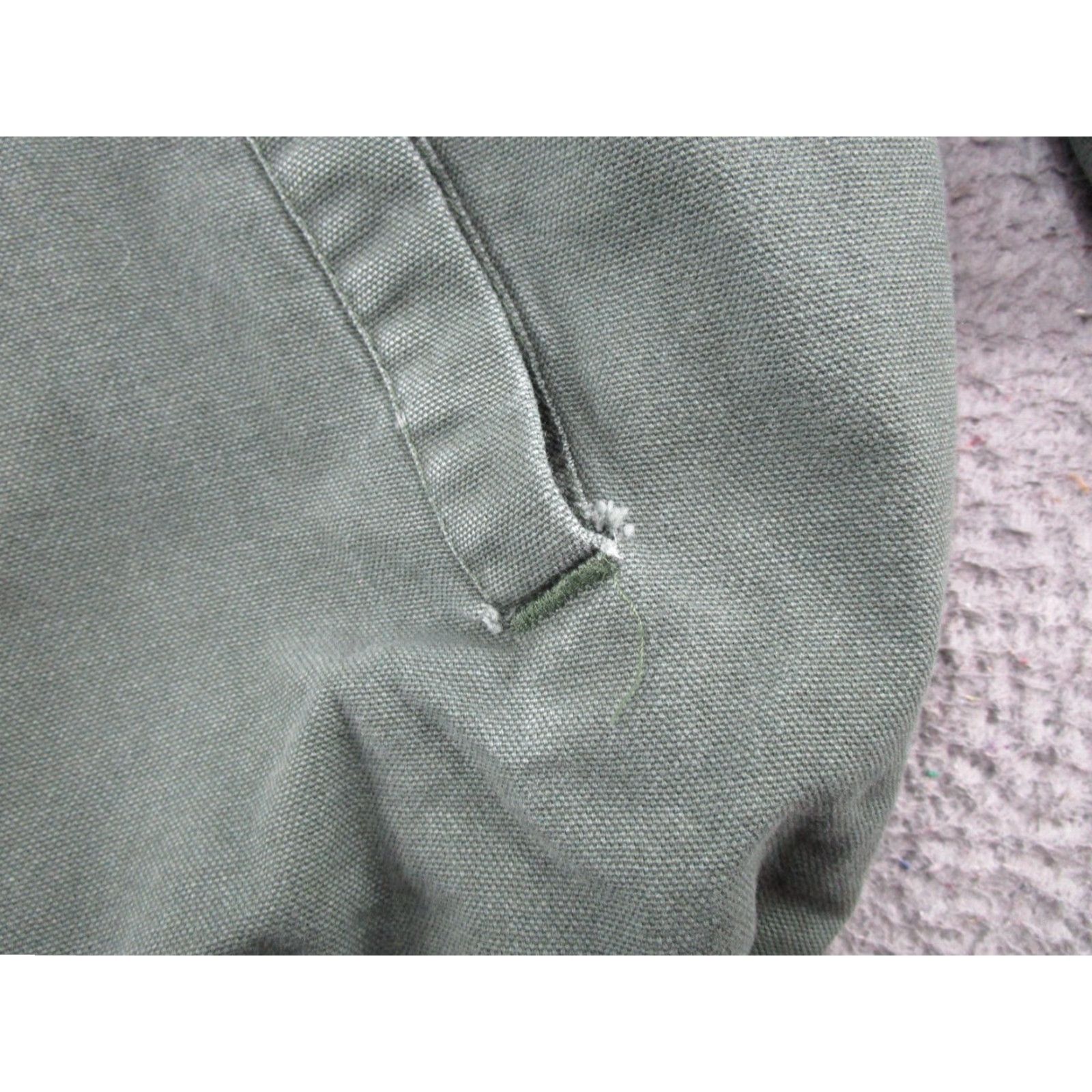 Vintage VINTAGE Kent Green Canvas Full Zip Insulated Jacket Mens XL Tall Farmer Read Size US XL / EU 56 / 4 - 4 Thumbnail