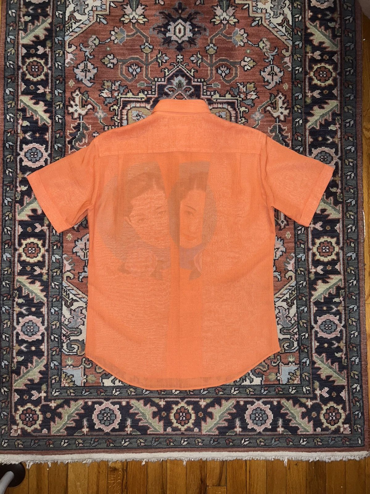 Yohji Yamamoto Yohji Yamamoto Pour Homme SS02 Saeko Portrait Button Up Size US L / EU 52-54 / 3 - 3 Thumbnail