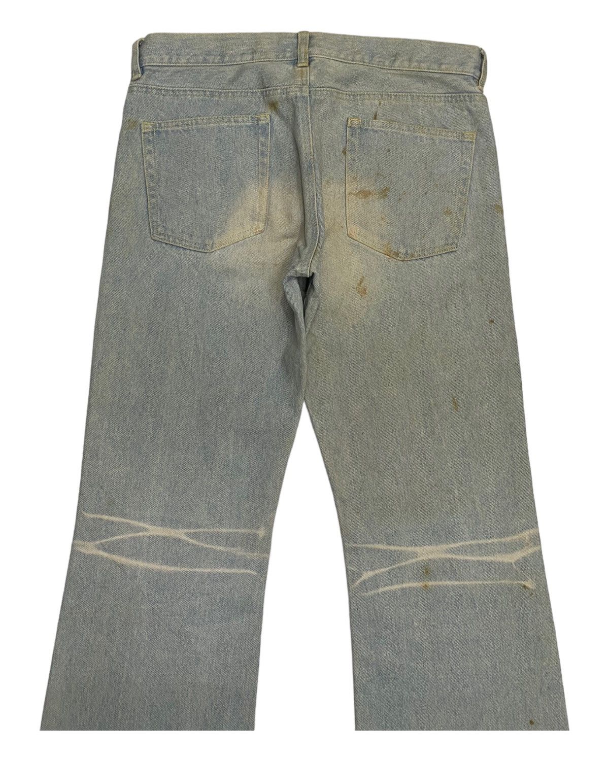 Hysteric Glamour FLARE JEANS🔥RUSTY BOOTCUT FLARE DENIM JEANS DISTRESSED Size US 32 / EU 48 - 6 Thumbnail