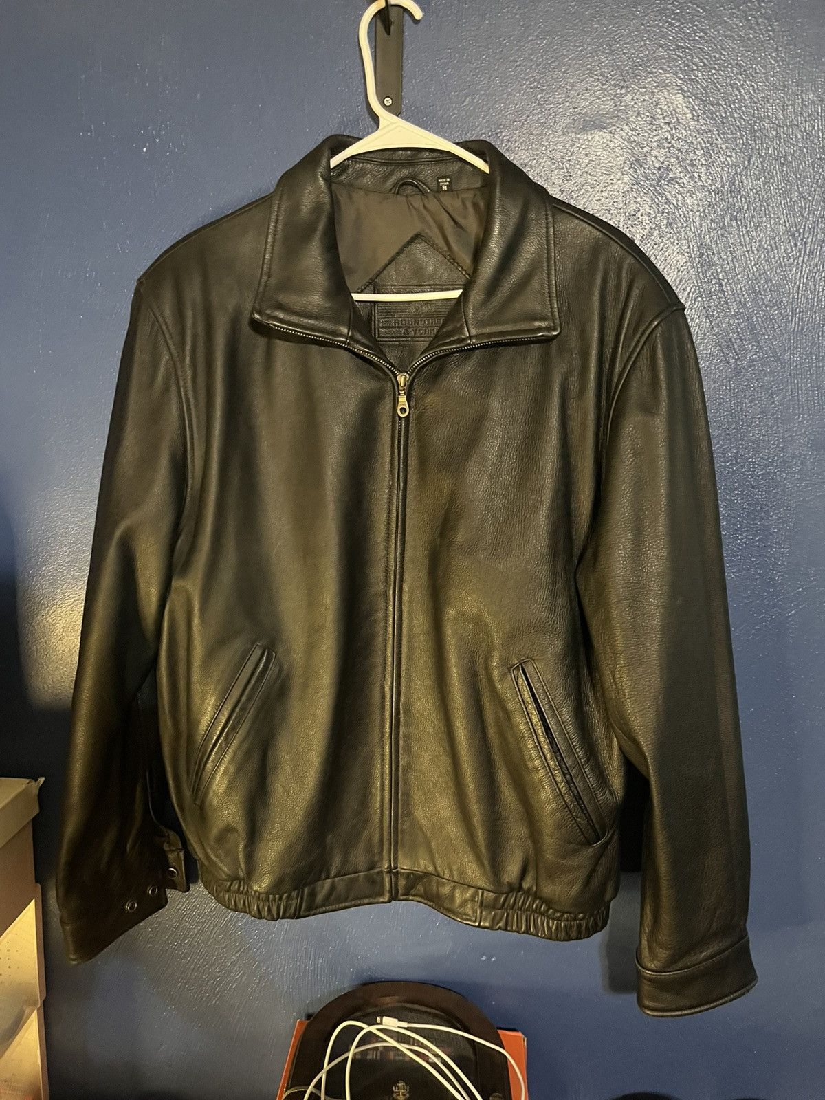 Roundtree & Yorke Roundtree and Yorke Leather Jacket Size US M / EU 48-50 / 2 - 1 Thumbnail