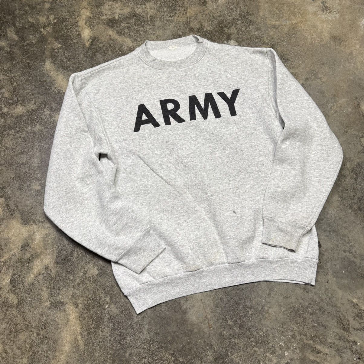 Vintage vintage army baggy pullover sweatshirt Size US M / EU 48-50 / 2 - 1 Thumbnail