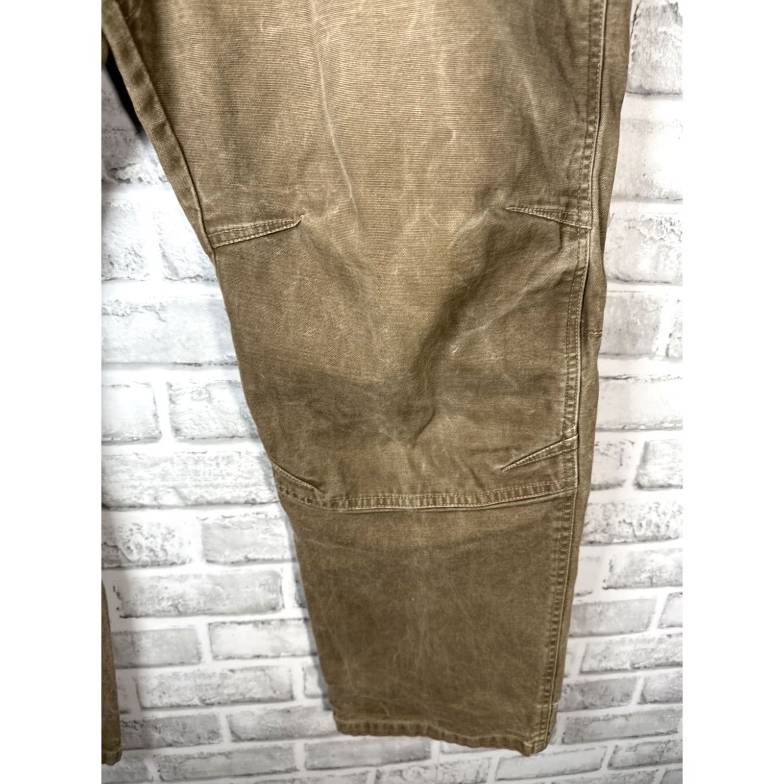 Doublet Kuhl The Law Mens 40x29 Brown Patina Dye Double Knee Outdoor Hiking Pants Size US 40 / EU 56 - 4 Thumbnail