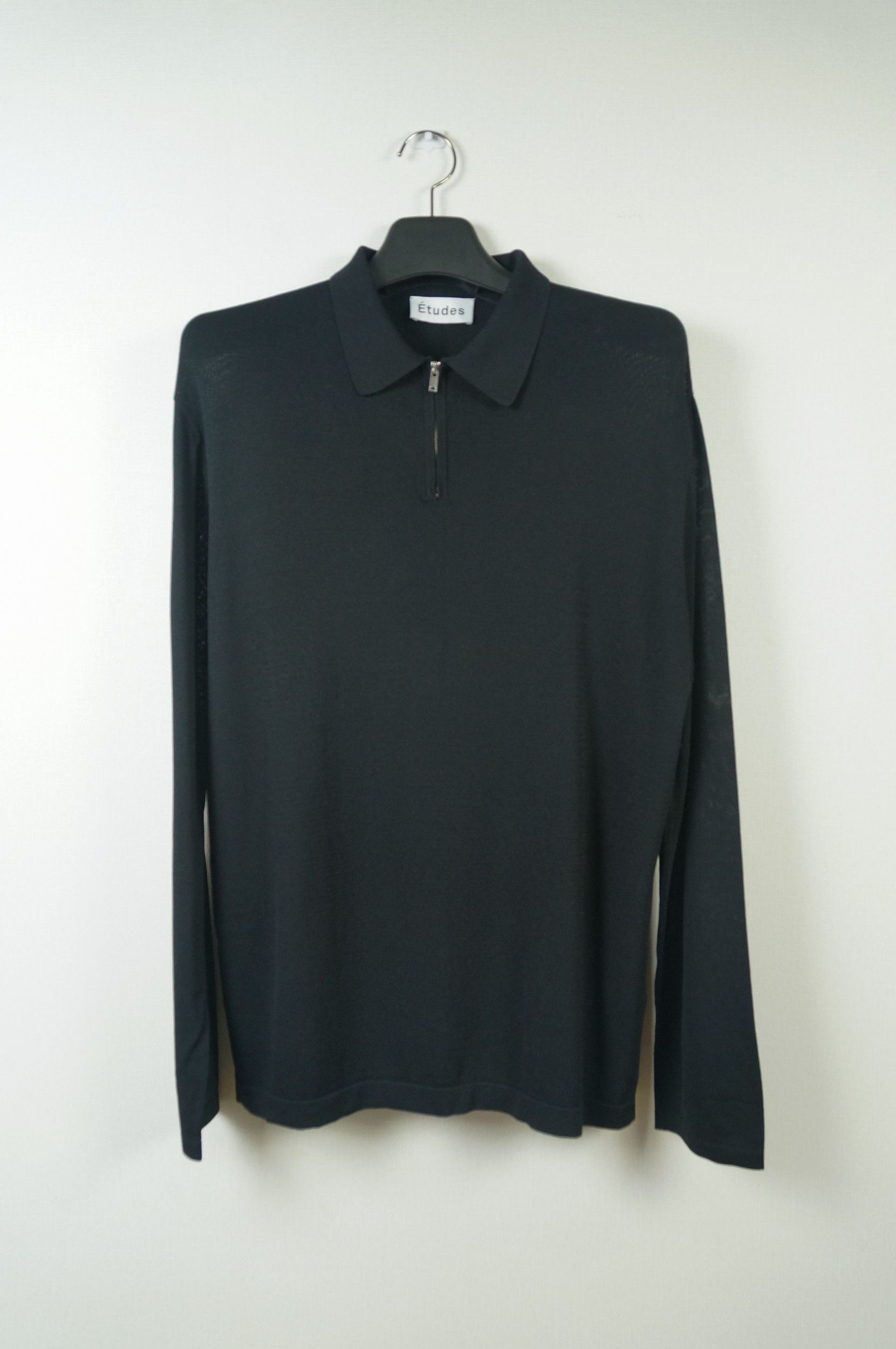 Etudes Études Studio half-zip knitted sweater Size US L / EU 52-54 / 3 - 1 Thumbnail