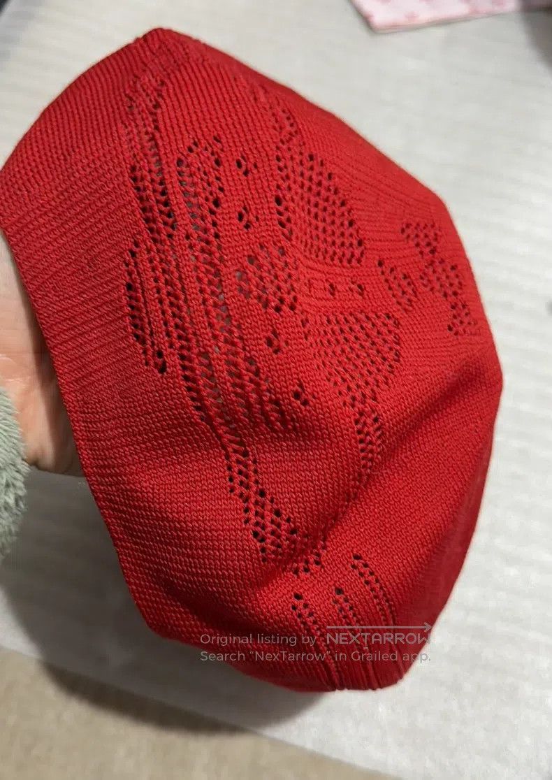 Vivienne Westwood Vivienne Westwood Red Openwork Saturn Beret Size ONE SIZE - 6 Thumbnail
