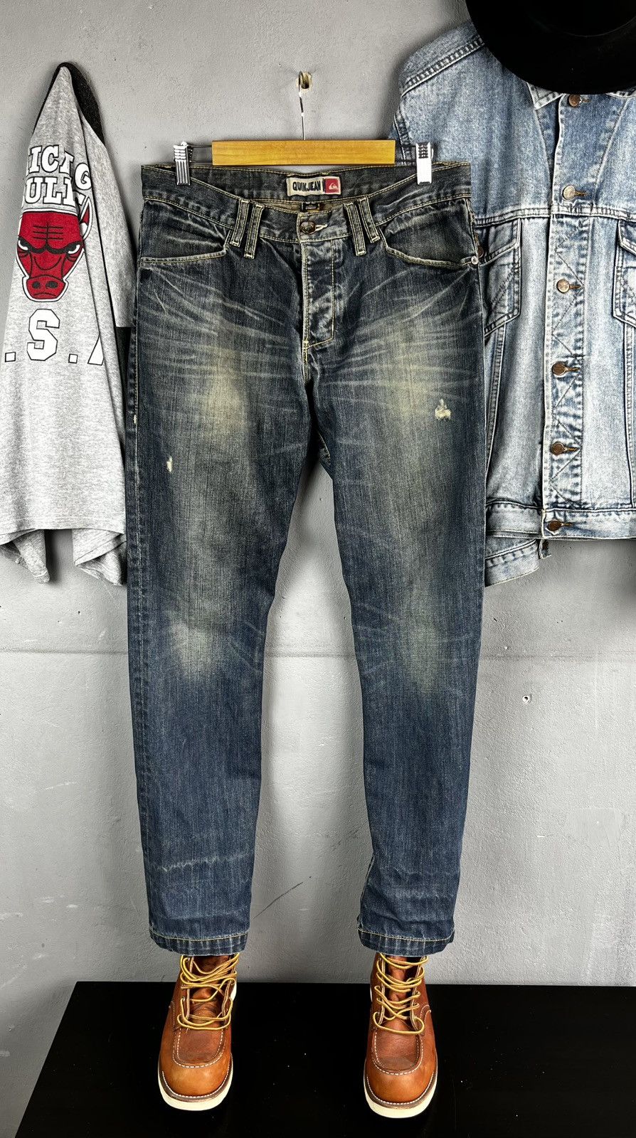 Quiksilver Quiksilver denim pants vintage 90s Size US 33 - 1 Thumbnail