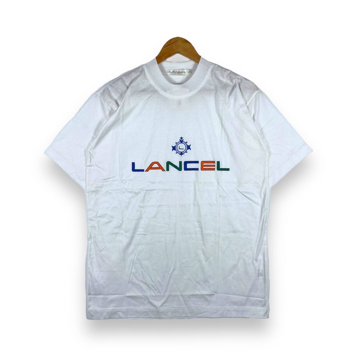 Lancel Vintage Deadstock 90's LANCEL SPORT Tee Size US M / EU 48-50 / 2 - 1 Thumbnail