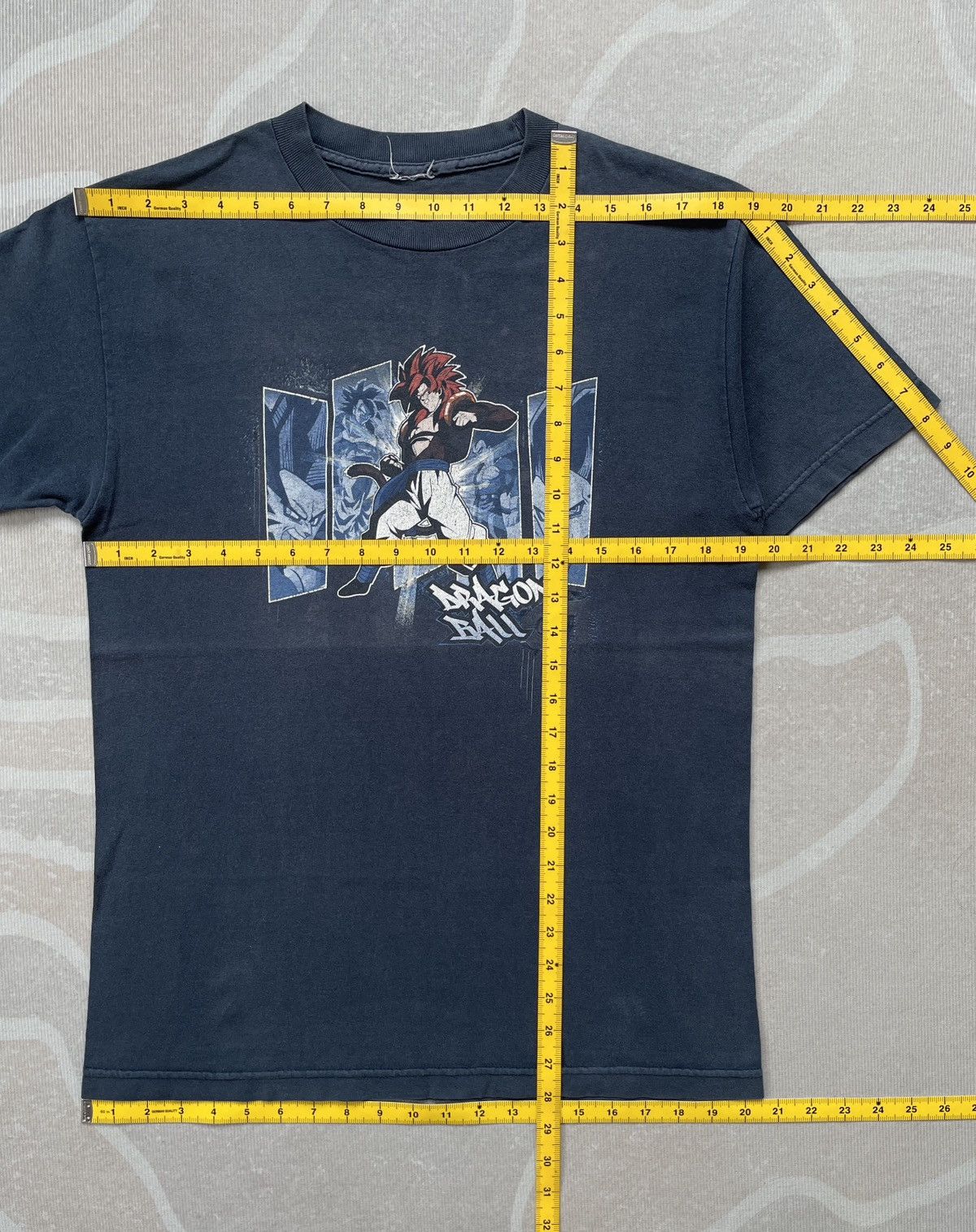 Japanese Brand × Vintage Vintage Dragon Ball GT Gogeta Super Saiyan 4 Size US M / EU 48-50 / 2 - 16 Thumbnail