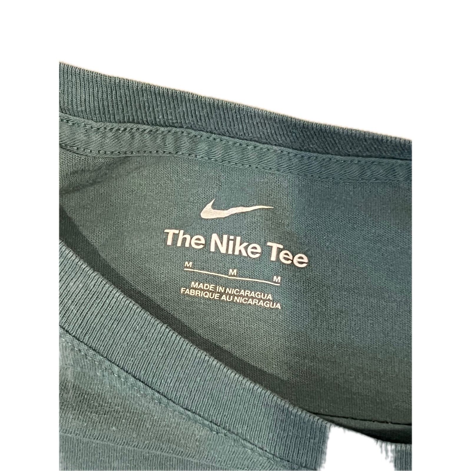 Nike Nike Tee Just Do It Green T-Shirt Mens M Size US M / EU 48-50 / 2 - 3 Thumbnail