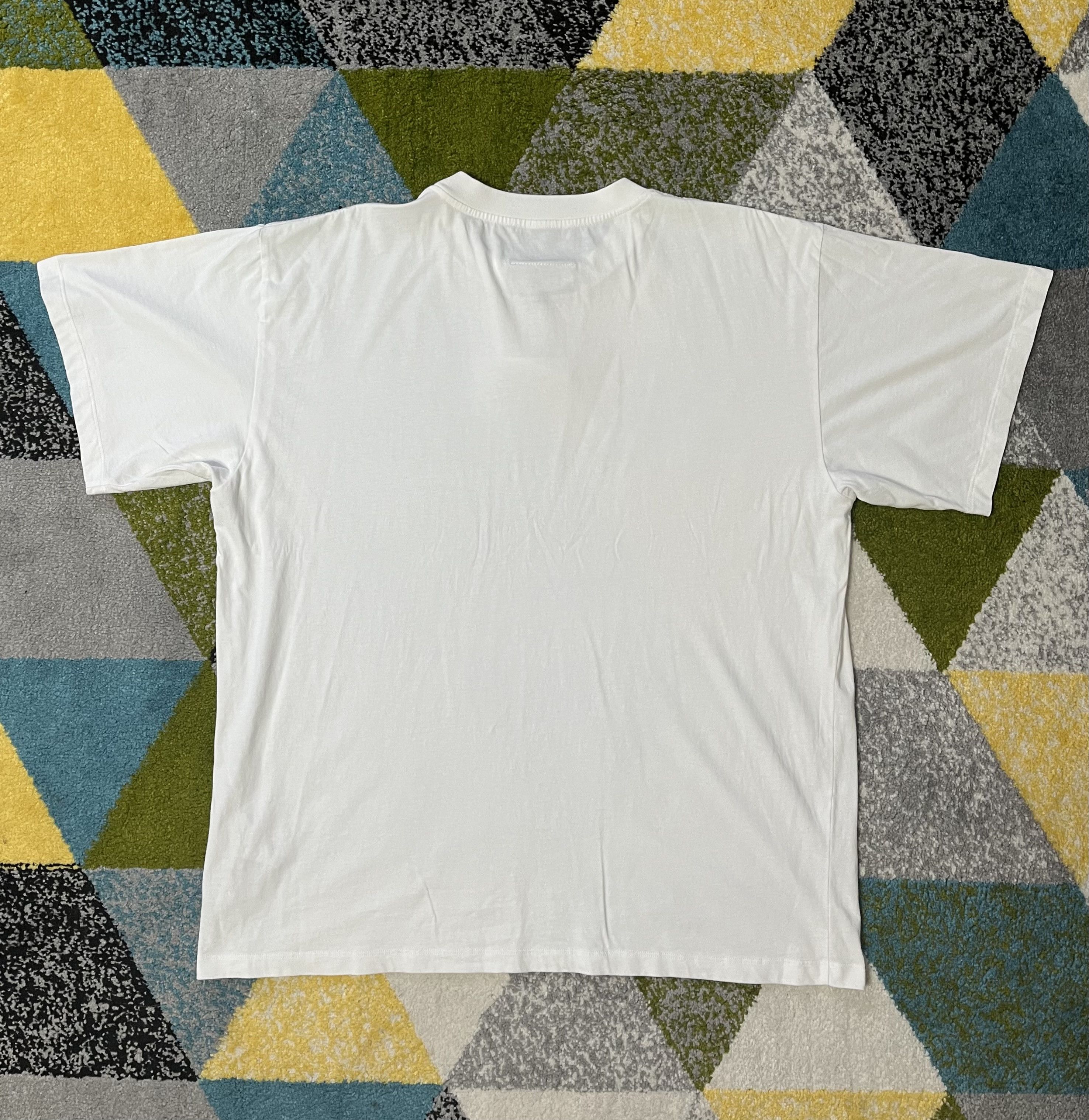 Maison Margiela MM6 Maison Margiela Cotton White T-shirt Size US M / EU 48-50 / 2 - 3 Thumbnail