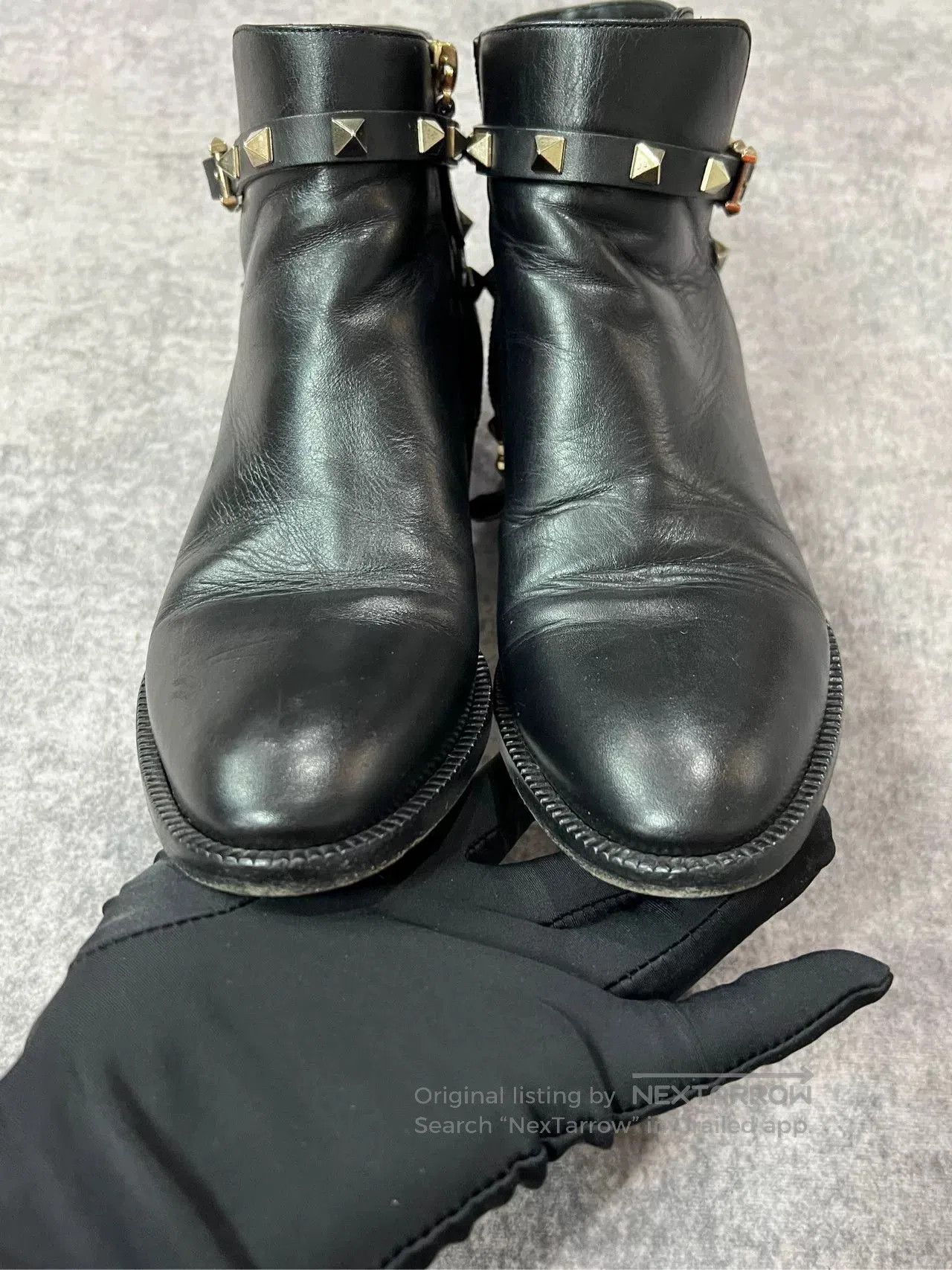 Valentino Valentino Studded Ankle Boots. Size US 5.5 / IT 35.5 - 4 Thumbnail