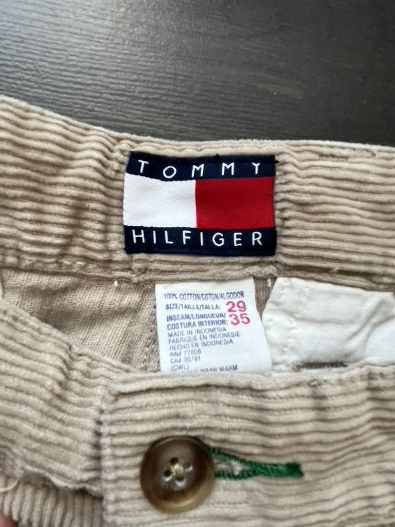 Tommy Hilfiger × Vintage Vintage Tommy Hilfiger Corduroy Pants Size US 29 - 4 Thumbnail