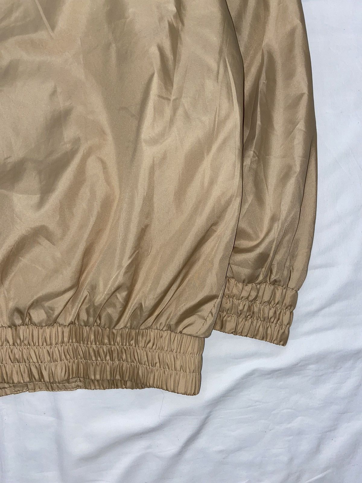 Pierre Balmain × Vintage Pierre Balmain Vintage 90s Beige Navy Light Jacket Luxury Size US L / EU 52-54 / 3 - 13 Thumbnail