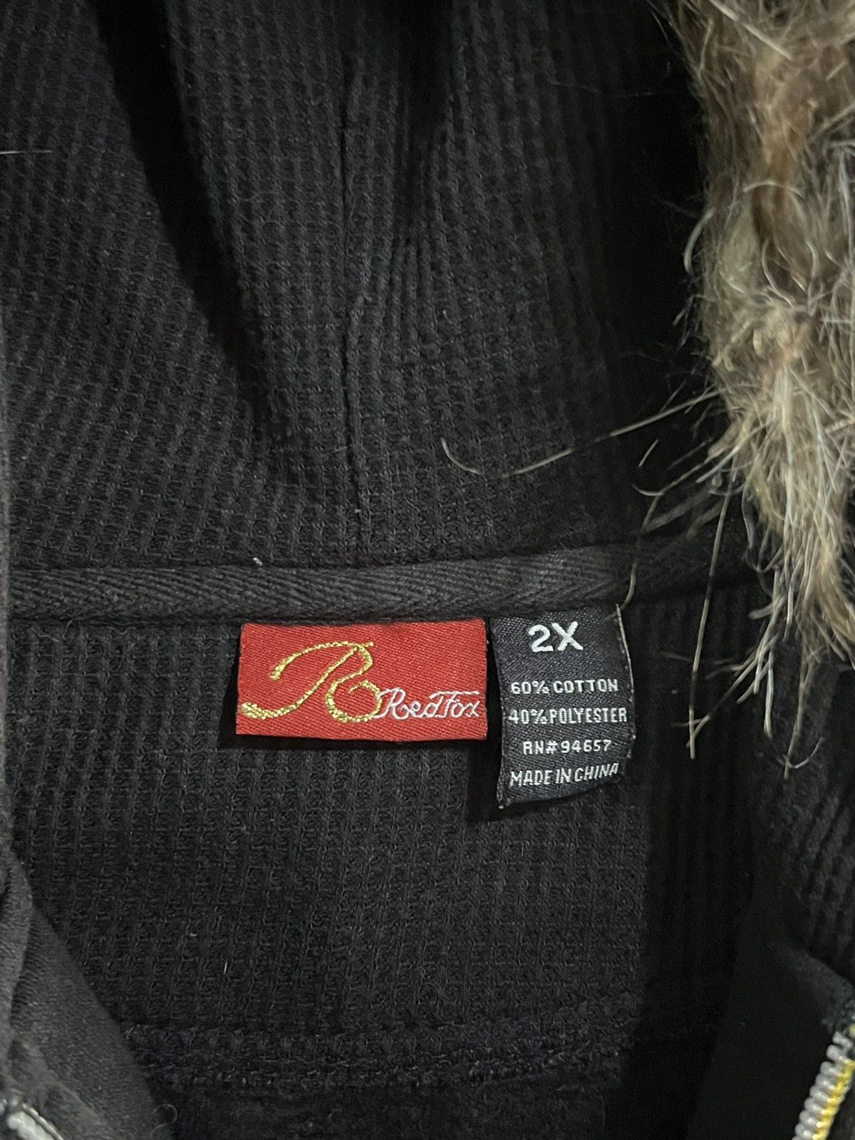 Vintage Y2K Glamour Zip Hoodie Balenciaga Style / Avant Garde Faded Size US M / EU 48-50 / 2 - 11 Thumbnail