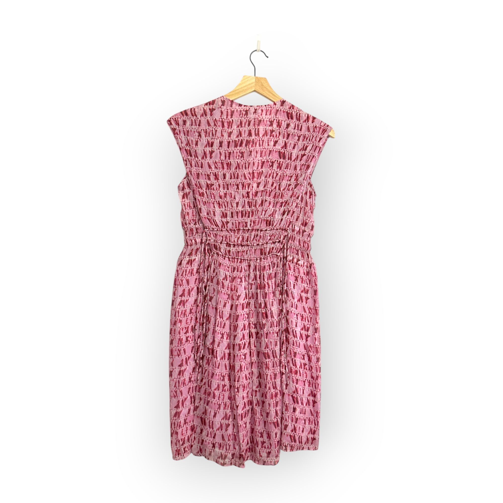 Isabel Marant Etoile Isabel Marant Etolie Segun Tie Dye Mini Dress In Red, Size Size XS / US 0-2 / IT 36-38 - 2 Thumbnail