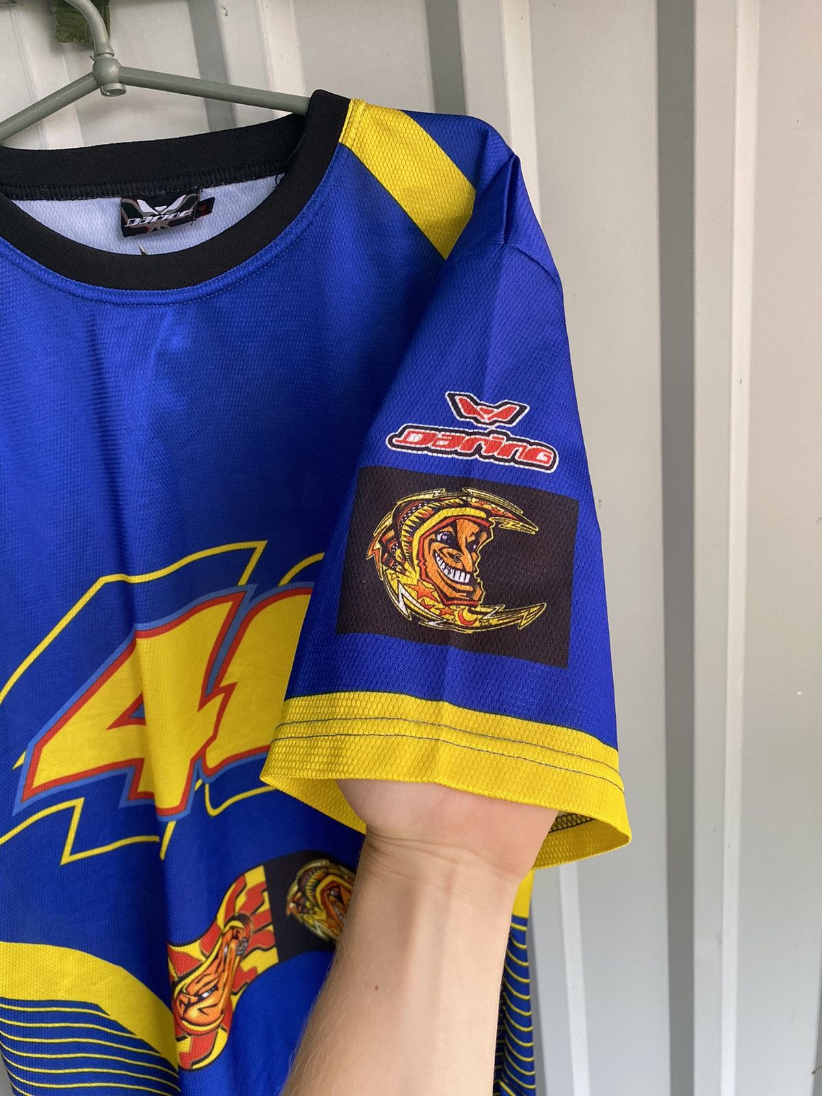 Other Vintage Valentino Rossi Moto GP Technical Jersey Shirt Darin Size US XL / EU 56 / 4 - 3 Thumbnail