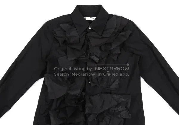 Comme des Garcons Comme Des Garcons Black vintage multilayer lace shirt Size XS / US 0-2 / IT 36-38 - 4 Thumbnail