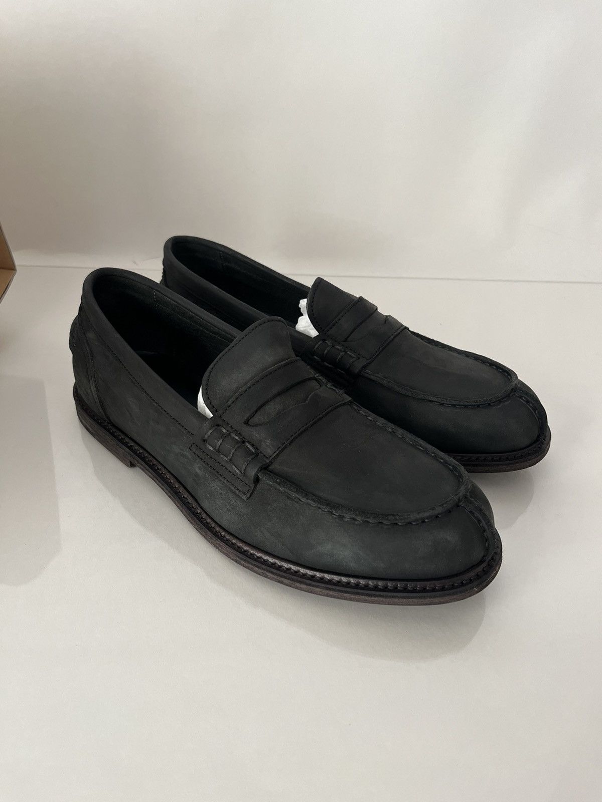 image of Hender Scheme Slouchy Loafer Black, Men's (Size 10)