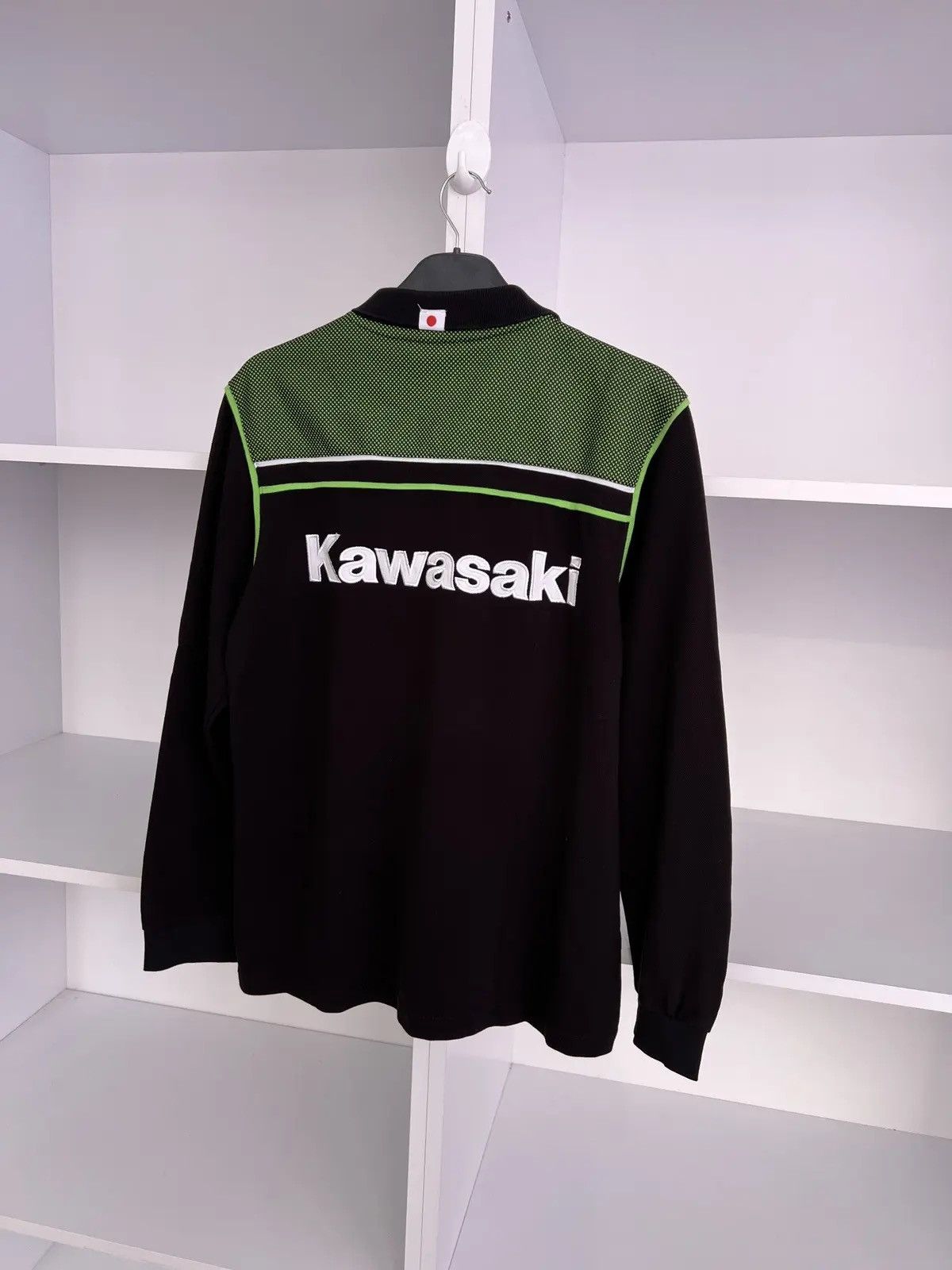 Vintage Vintage Kawasaki Racing Team Long Sleeve T-Shirt Size US L / EU 52-54 / 3 - 9 Thumbnail