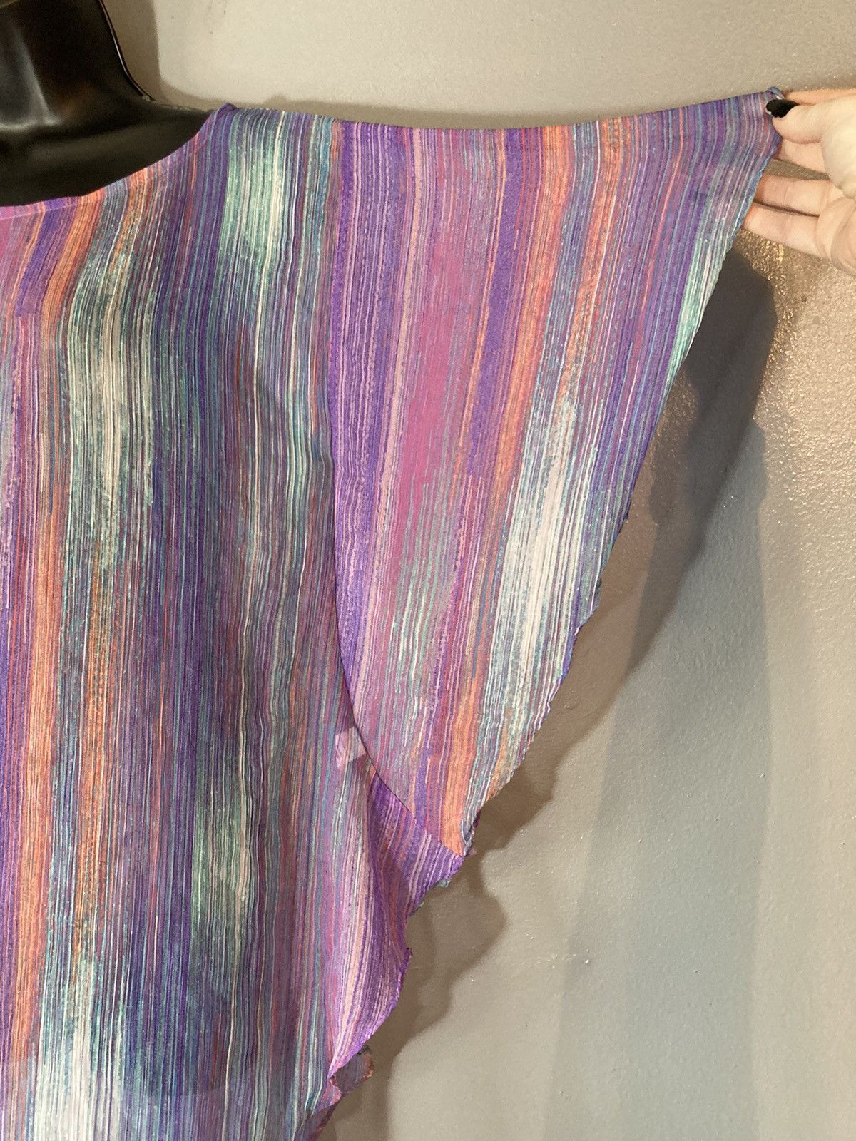 Other Echo colorful sheer poncho blouse cover up Size M / US 6-8 / IT 42-44 - 4 Thumbnail