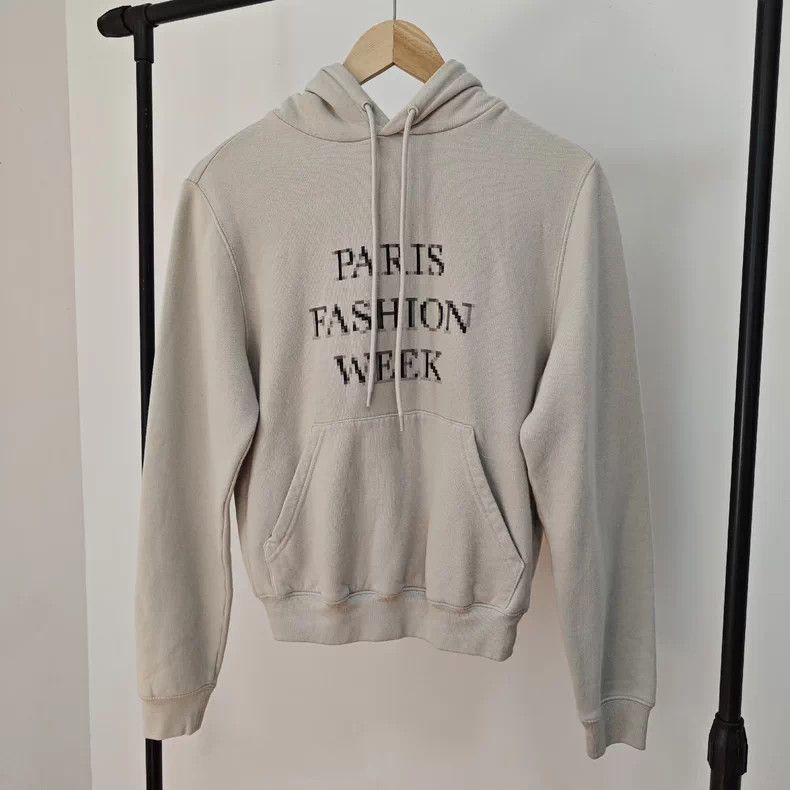 Balenciaga Balenciaga Fleece Hoodie Gray S - dmc Size US S / EU 44-46 / 1 - 1 Thumbnail