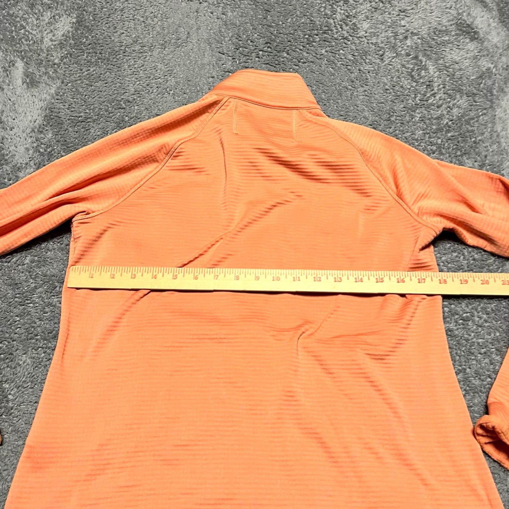 Vintage 5.11 Tactical Shirt Womens Medium Orange Half Zip Long Sleeve Sweater Size M / US 6-8 / IT 42-44 - 4 Thumbnail