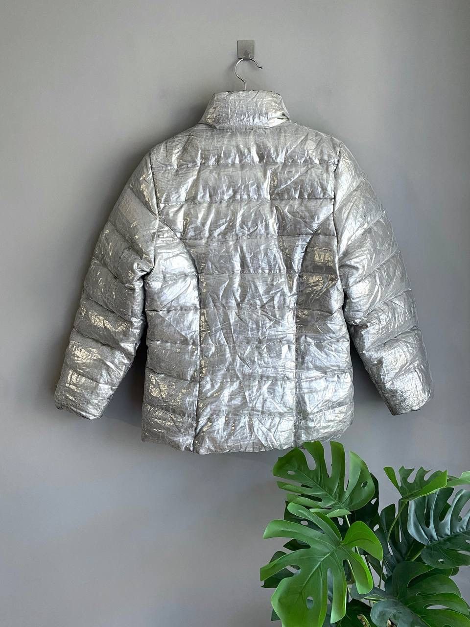 Moncler Vintage Moncler Grenoble Womens Metallic Puffer Jacket Sz 40 Size S / US 4 / IT 40 - 14 Thumbnail