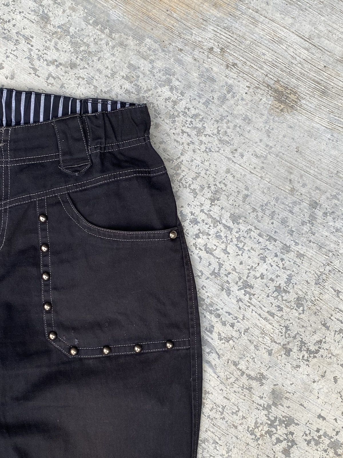 Japanese Brand Vintage Algonquins checker board punk bondage pants Size US 28 / EU 44 - 5 Thumbnail