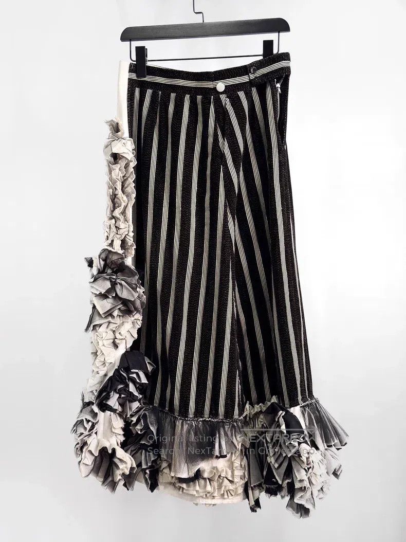 Comme des Garcons Comme Des Garcons size M Ruffled Long Skirt Size 23" - 4 Thumbnail