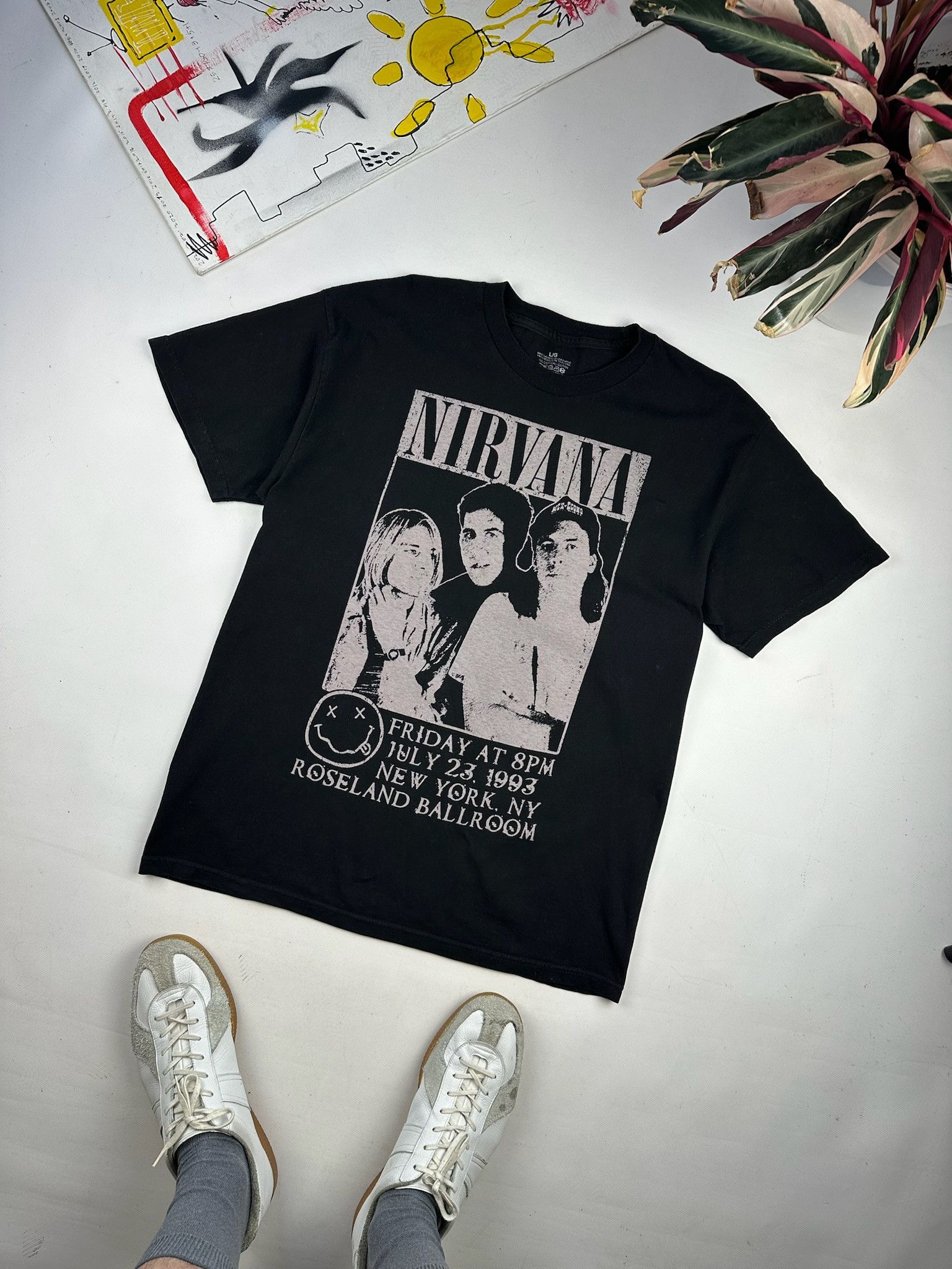 Nirvana Vintage Nirvana T-Shirt Size US L / EU 52-54 / 3 - 2 Thumbnail