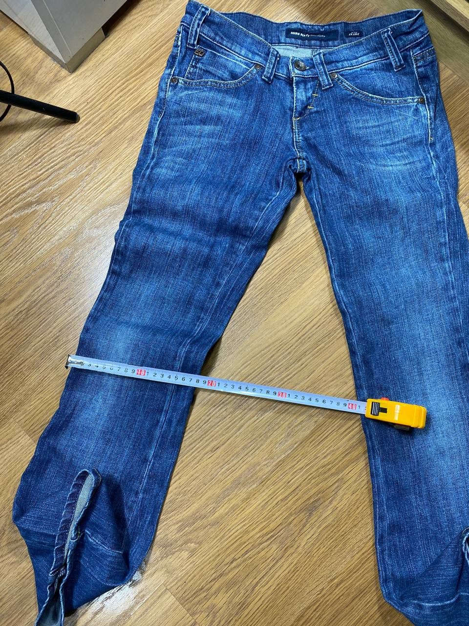Japanese Brand Crazy Crash Dirty Baggy Faded Jean Japan Avant Garde Style Size US 28 / EU 44 - 16 Thumbnail