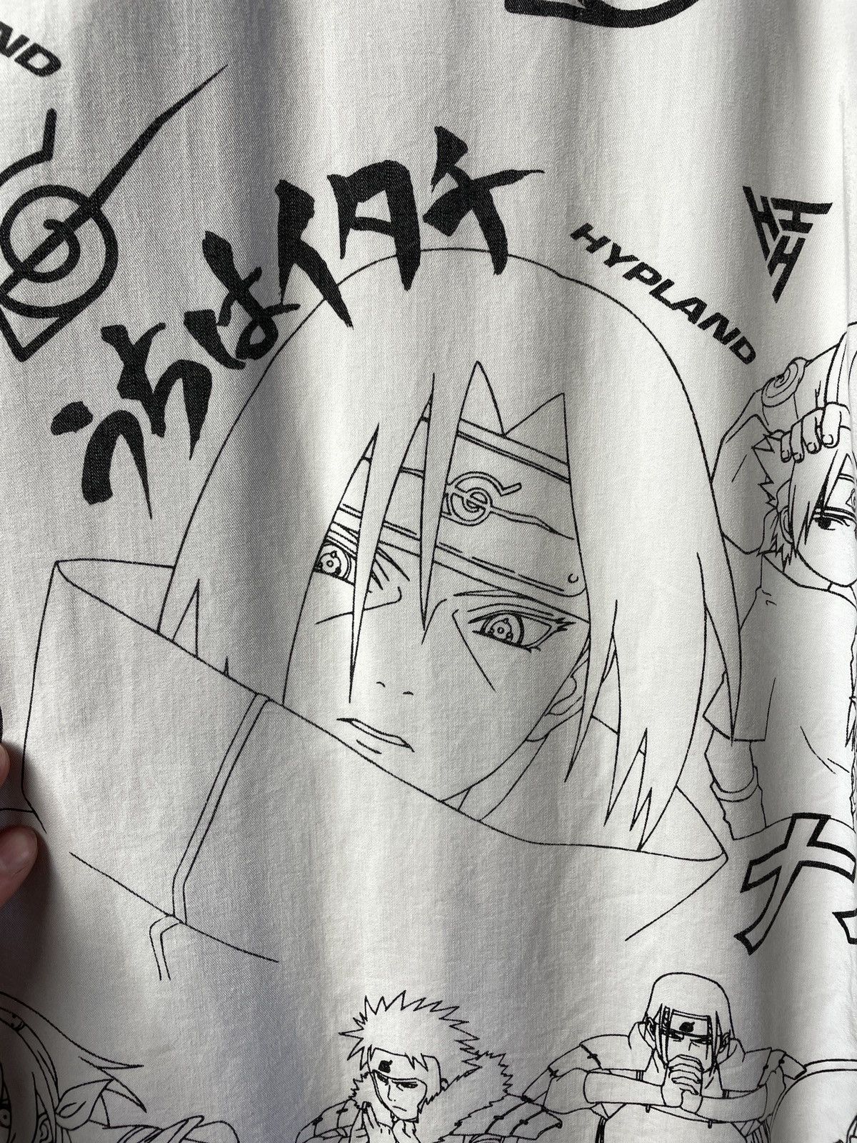 Japanese Brand × Vintage Vintage 2002 Naruto Graphic Tee Y2K T-Shirt Size US S / EU 44-46 / 1 - 11 Thumbnail