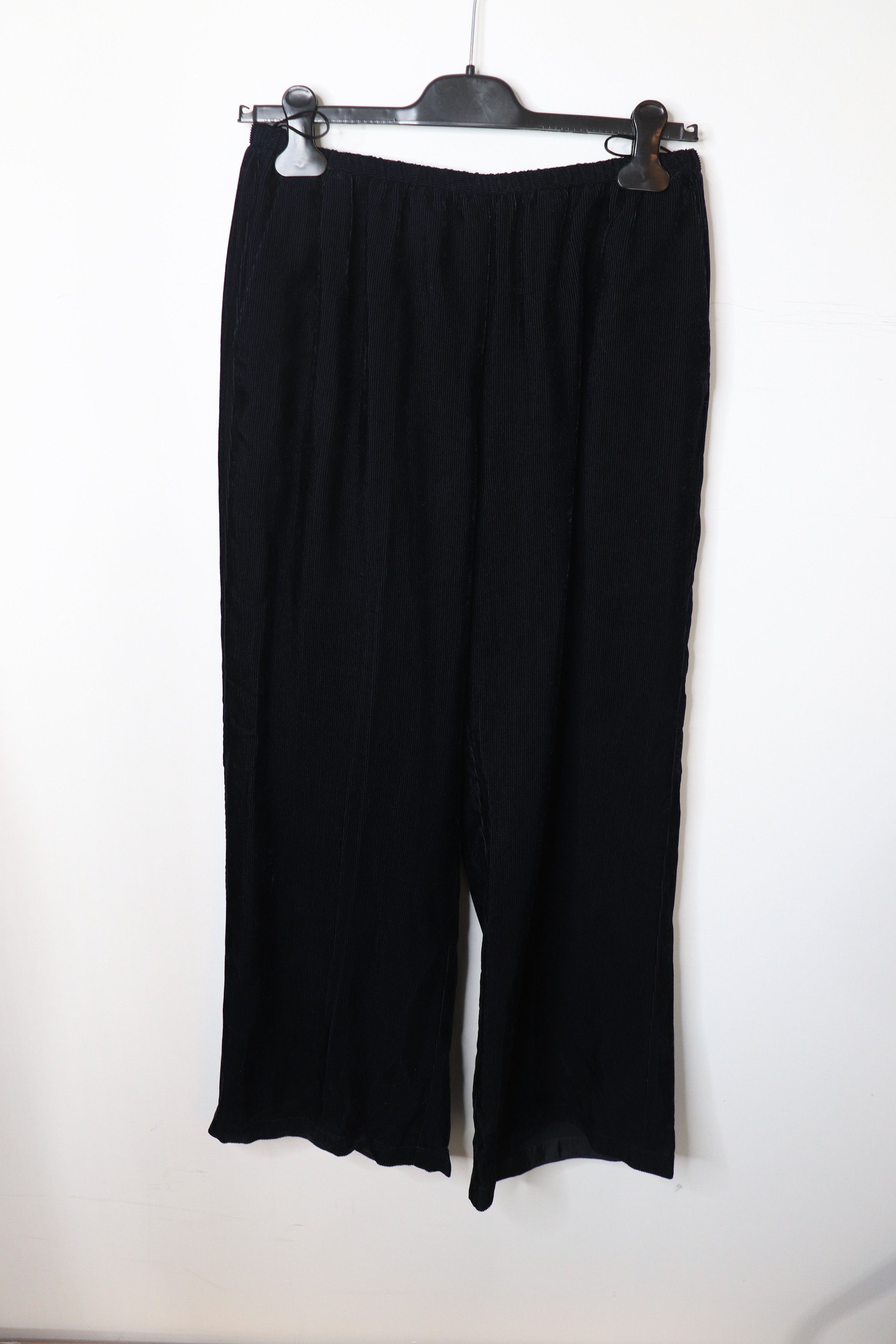 Other Navy elasticated corduroy trousers - UK 14 Size 32" / US 10 / IT 46 - 1 Thumbnail