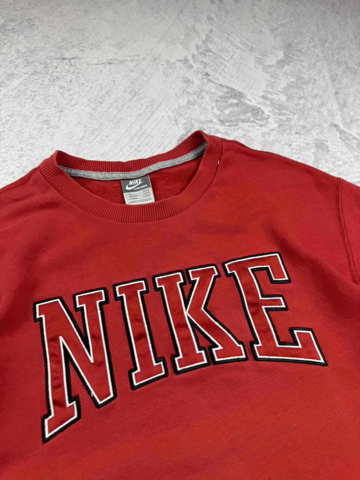 Nike × Vintage NIKE VINTAGE CENTER LOGO OVERSIZE BOXY SWEATSHIRT Size US M / EU 48-50 / 2 - 3 Thumbnail