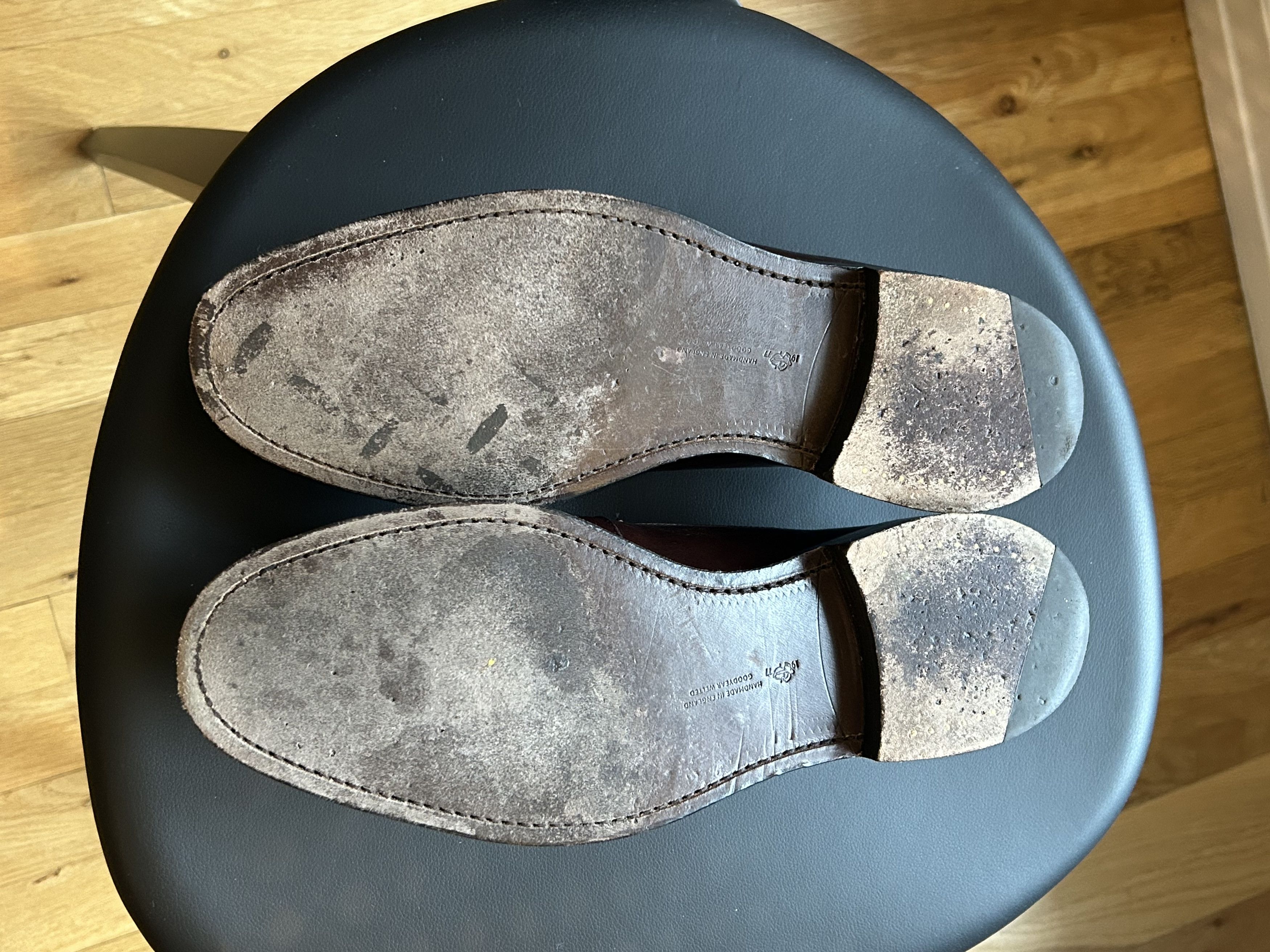 Drake's Drake’s Brown Leather Charles Penny Loafer (UK 9 / US 10) Size US 10 / EU 43 - 6 Thumbnail