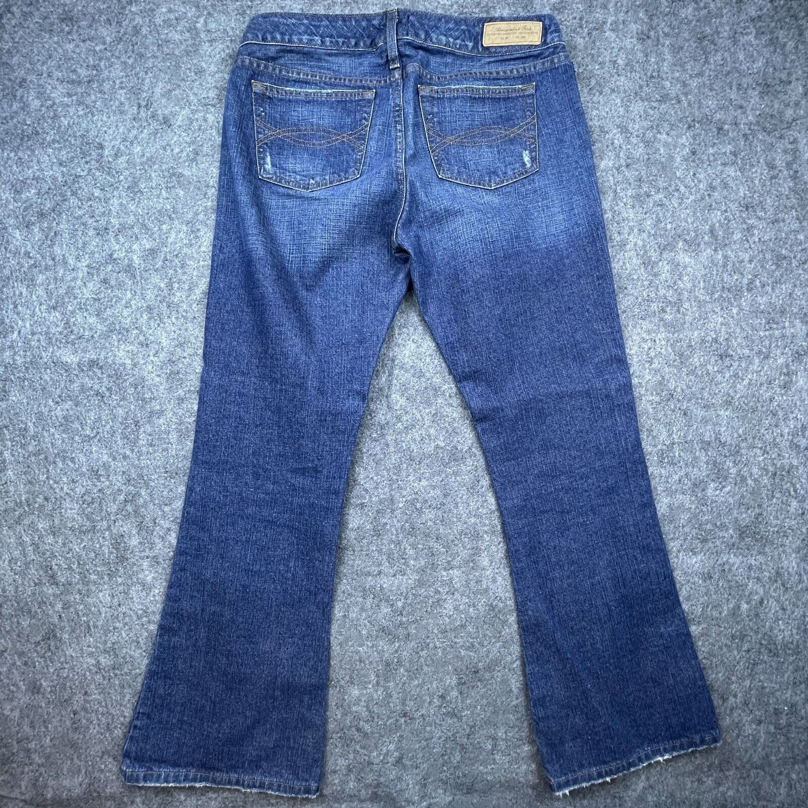 Abercrombie & Fitch Abercrombie & Fitch Jeans Womens 8 Faded Flare Y2K Bootcut Size 30" / US 8 / IT 44 - 2 Thumbnail