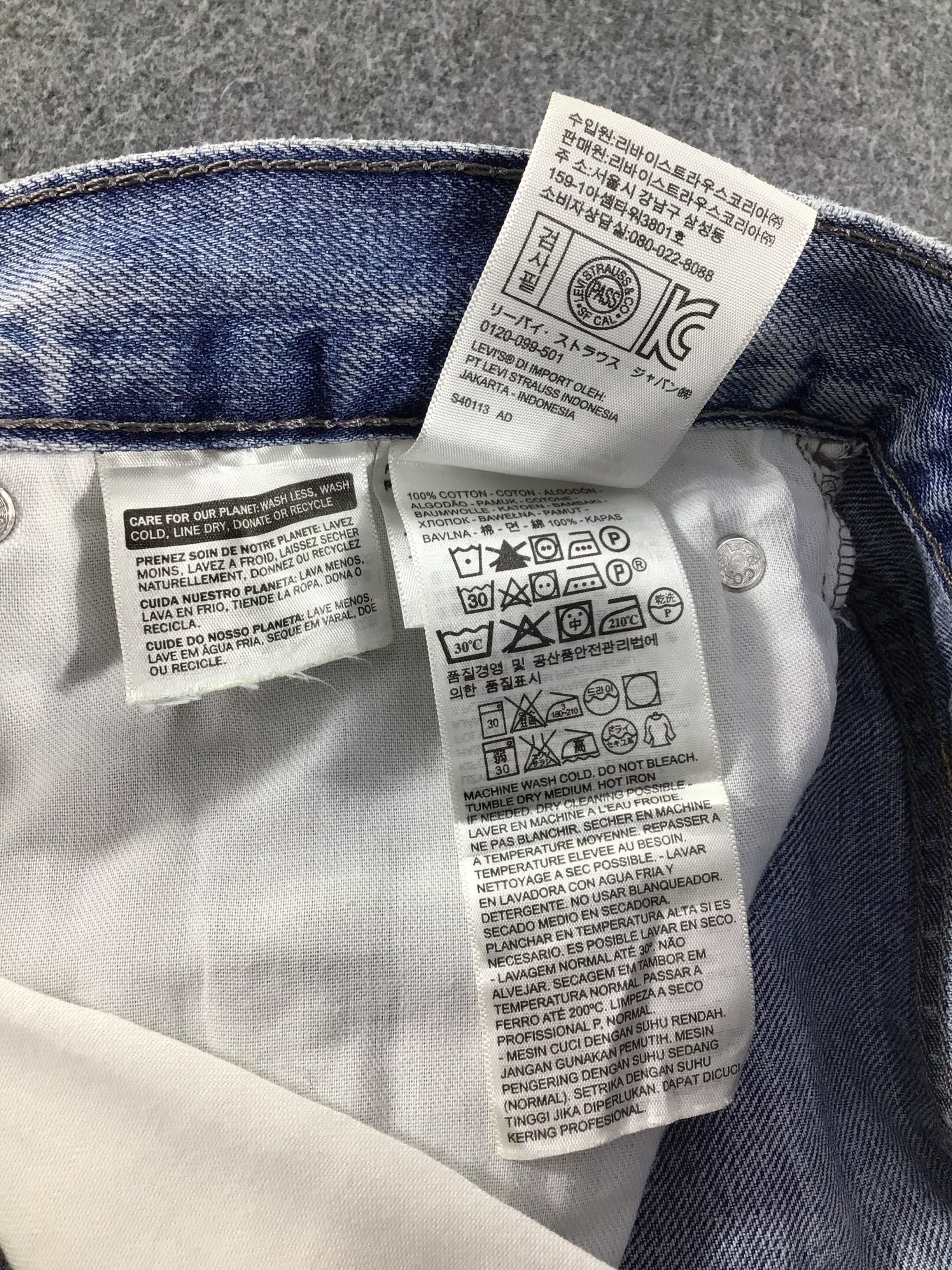 Levi's × Vintage Levis 505 Jeans-JM111 Size US 32 / EU 48 - 10 Thumbnail