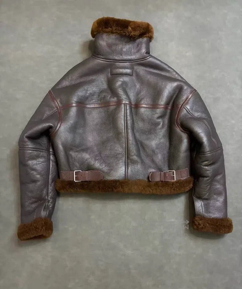 Acne Studios Acne Studios Shearling and Leather Combination Jacket Size M / US 6-8 / IT 42-44 - 2 Thumbnail