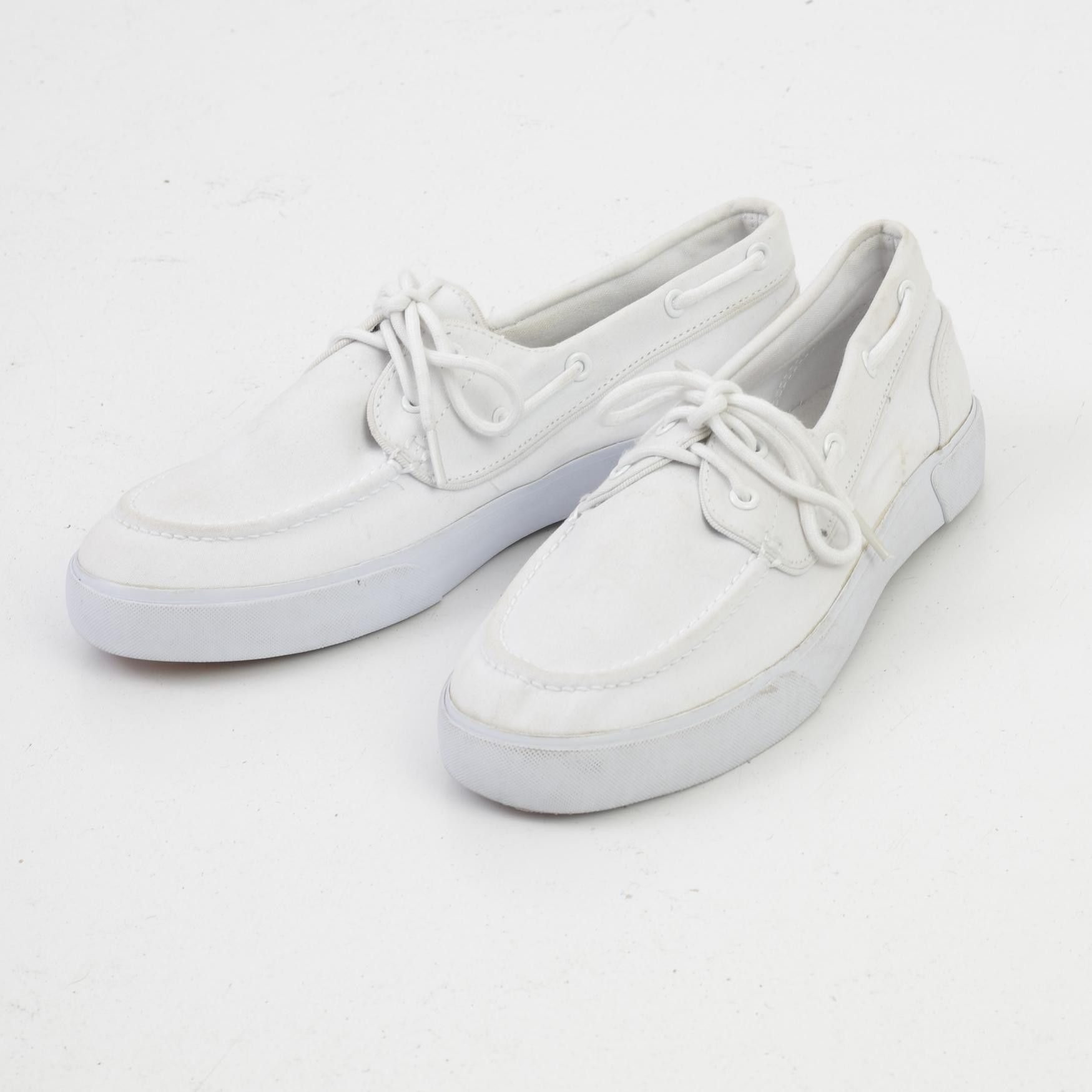 Polo by Ralph Lauren Men 9.5 44 Shoes White 10628