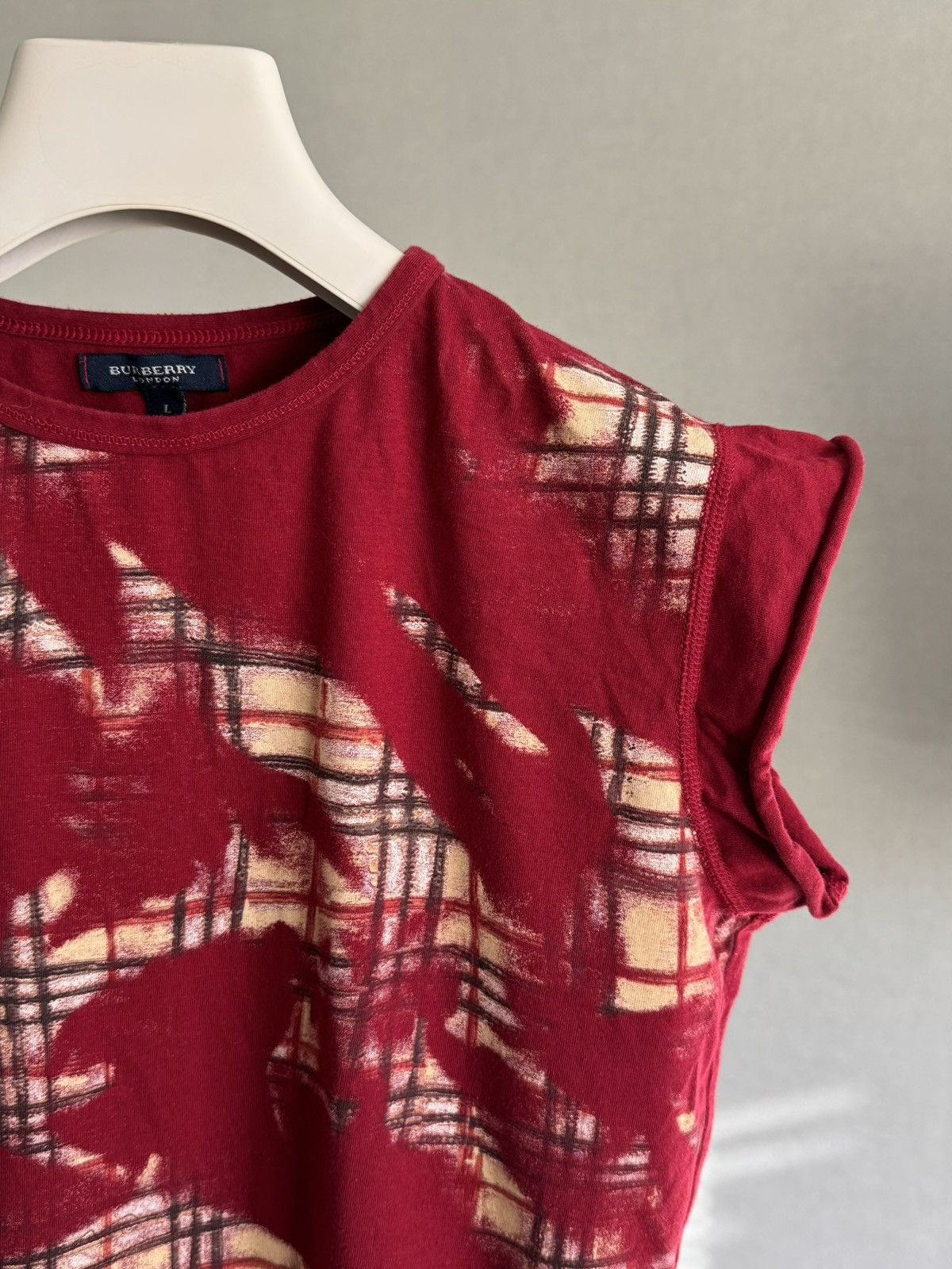 Burberry Vintage Burberry top Size L / US 10 / IT 46 - 2 Thumbnail
