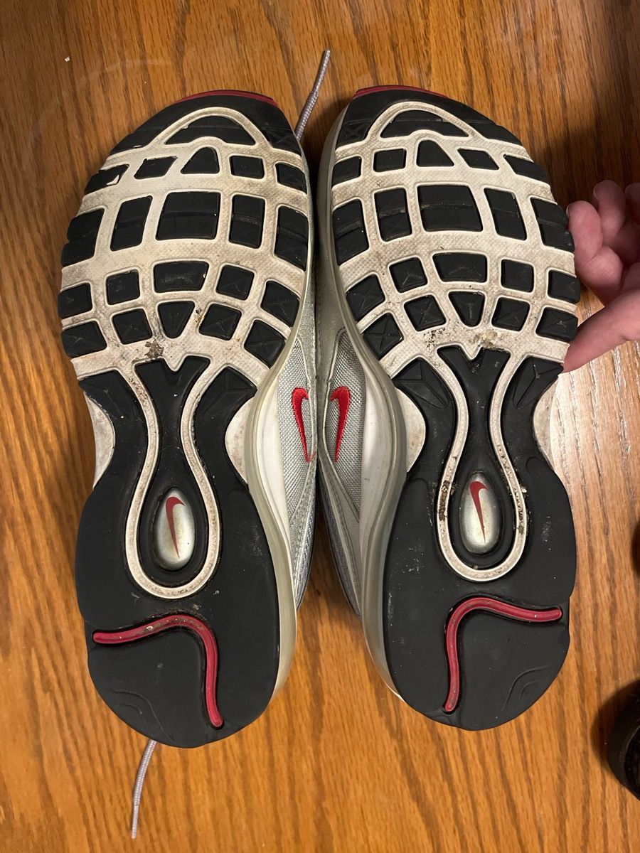 Nike Nike Air Max 97 silver bullet Size US 8.5 / EU 41-42 - 7 Thumbnail