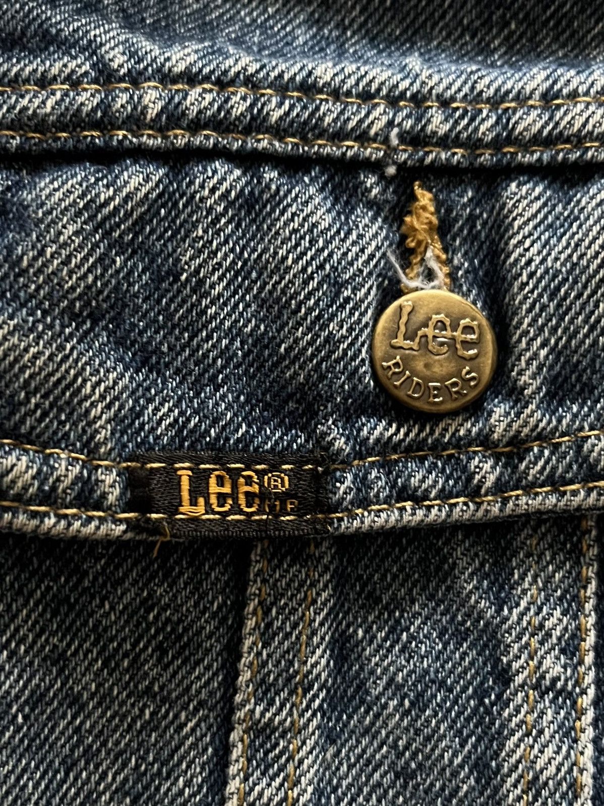 Lee Lee Riders Guns N’ Roses Back Patch Denim Jacket Grunge Size US L / EU 52-54 / 3 - 9 Thumbnail